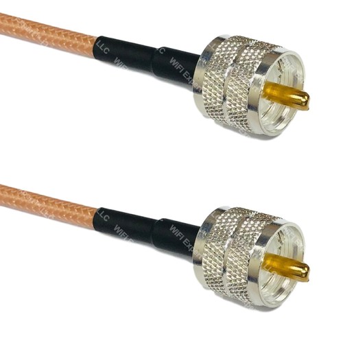 Rg400 silver pl259 uhf - silver, to
